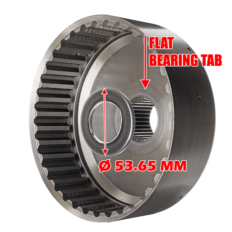 Piasta C1 Sprzęgło ALLISON 1000 — 29539505, (Ø zewn. 137,10 mm, 31 rowków), łożysko igiełkowe wału wejściowego 53,65 mm