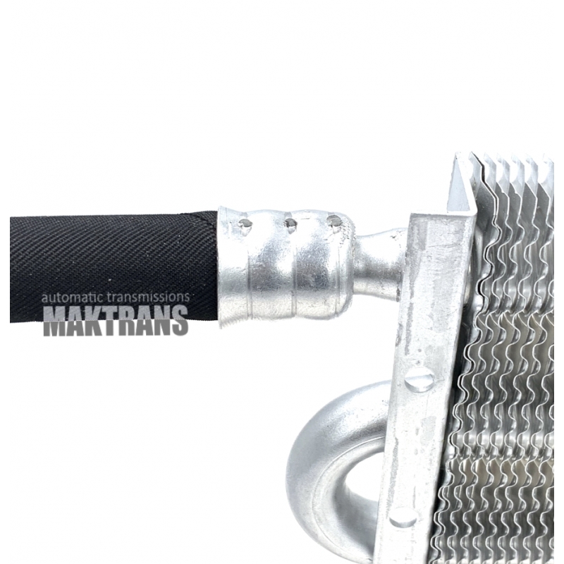 Dodatkowe, gumowe, wzmocnione złącza węży chłodnicy, zaciskane tulejami aluminiowymi (19mm * 190mm * 395mm)