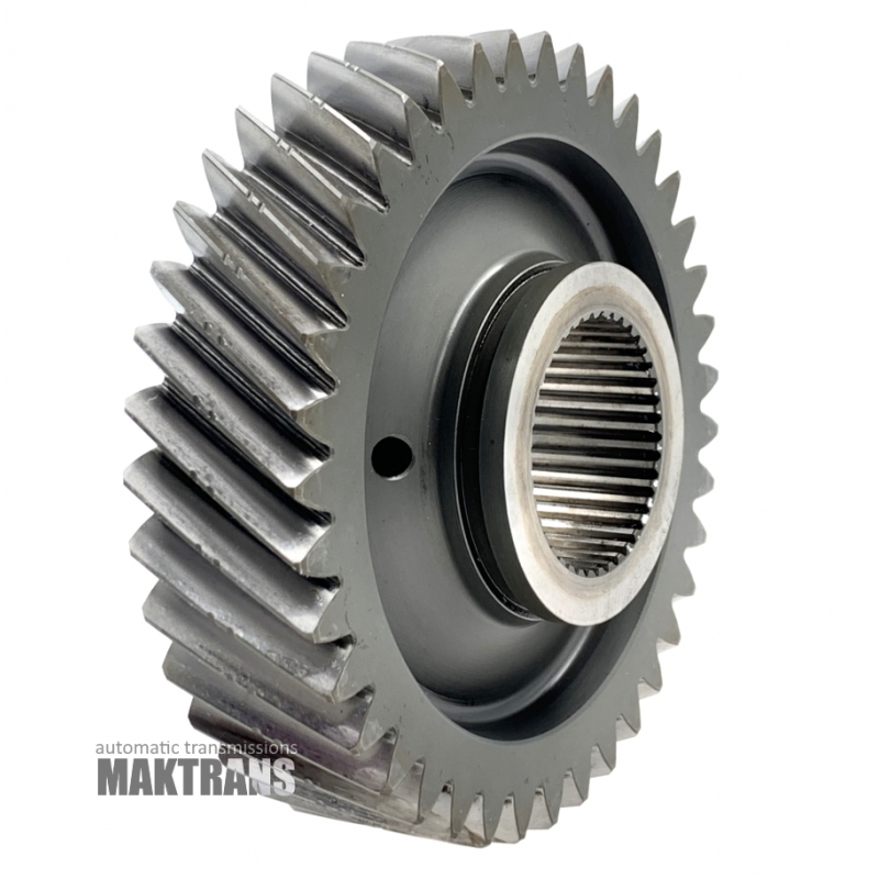 Przekładnia napędowa mechanizmu różnicowego PDK Porsche 911 Carrera  ZF 7DT45FL [39 zębów, 2 nacięcia, średnica zewnętrzna ~130,25 mm]