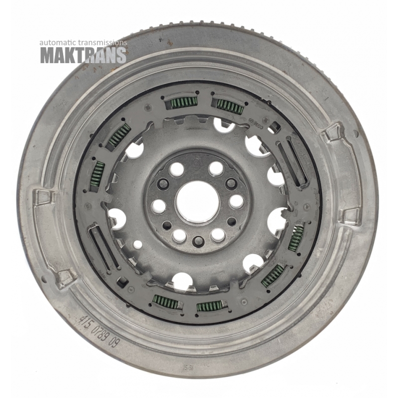 Koło zamachowe dwumasowe GETRAG DCT250 DPS6  FORD Fiesta CCN 2013-up FORD 2 017 126 2017126 LUK 415 0789 09 415078909 [6 otworów montażowych, 102 zęby na koronie, OD 163,70 mm]