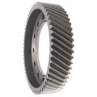 Koło zębate mechanizmu różnicowego śrubowego AW TF-71SC Stellantis (Peugeot Citroën) - 58 zębów (Ø zewn. 195,95 mm), 3 wycięcia, szerokość 42,05 mm, 12 otworów montażowych