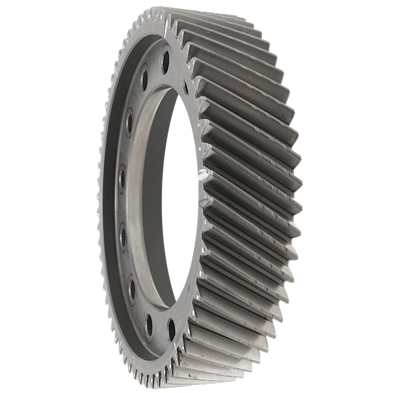 Koło zębate mechanizmu różnicowego śrubowego AW TF-71SC Stellantis (Peugeot Citroën) - 58 zębów (Ø zewn. 195,95 mm), 3 wycięcia, szerokość 42,05 mm, 12 otworów montażowych