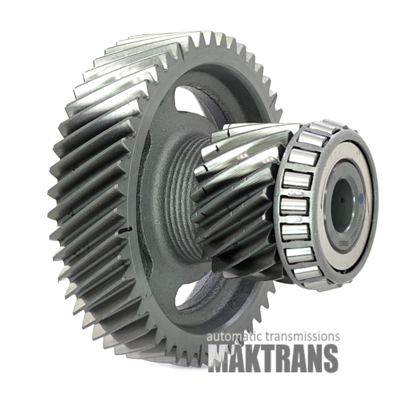 Wał pośredni mechanizmu różnicowego TOYOTA eCVT P710 3090042020  Koło zębate napędowe 20 zębów [średnica zewnętrzna 63,50 mm, 3 nacięcia] koło zębate napędzane 49 zębów [średnica zewnętrzna 138,30 mm, nienacięte]