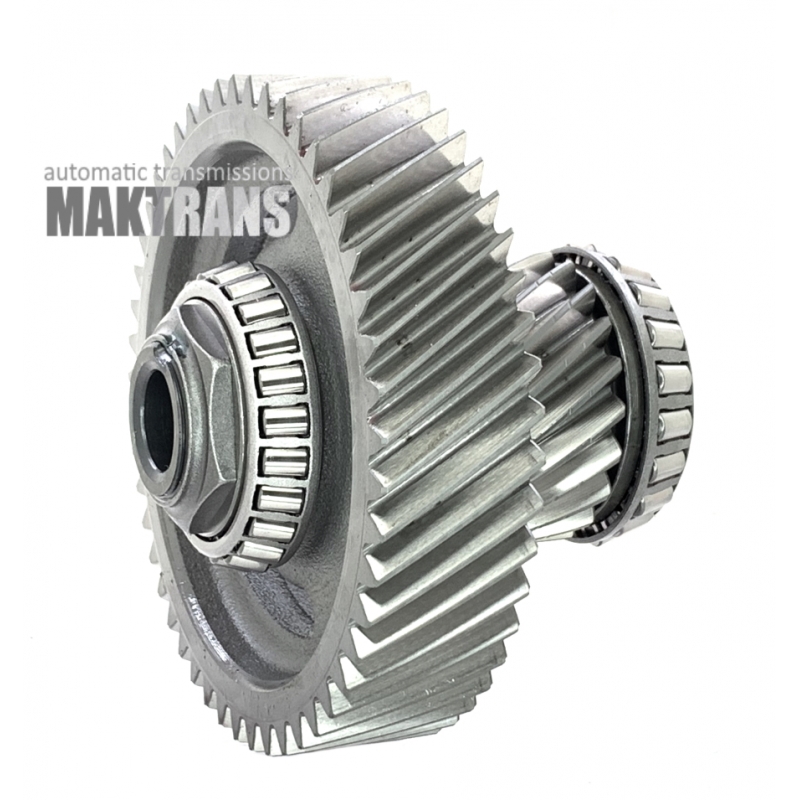 Wał pośredni mechanizmu różnicowego TOYOTA eCVT P710 3090042020  Koło zębate napędowe 20 zębów [średnica zewnętrzna 63,50 mm, 3 nacięcia] koło zębate napędzane 49 zębów [średnica zewnętrzna 138,30 mm, nienacięte]