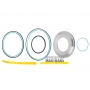 Zestaw naprawczy tłoka koła pasowego napędzanego JATCO JF015E  w zestawie: tłok stalowy, pierścienie teflonowe i gumowe