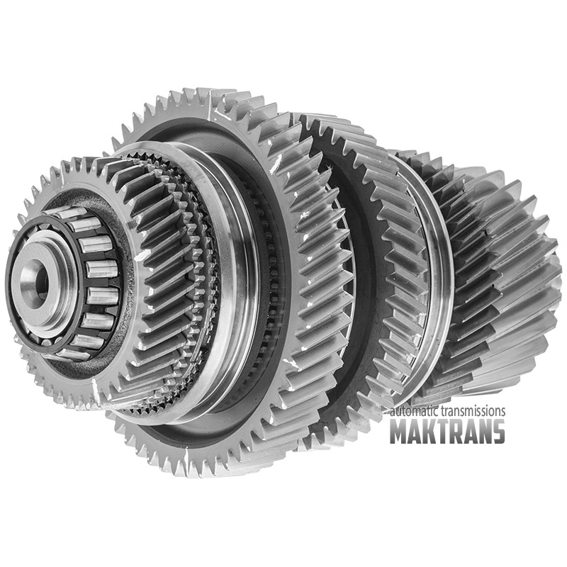 Wał napędowy mechanizmu różnicowego nr 2 724.0 7G-DCT  [41T [90,65mm]  56T [143,70mm]  49T [128,50mm]  43T [103,35mm]  koło zębate mechanizmu różnicowego - 26T [92 mm] A2462606720 A2462601701 A2462604220 A2462603600 A2462608500 A 246 260 67 20 A 246 