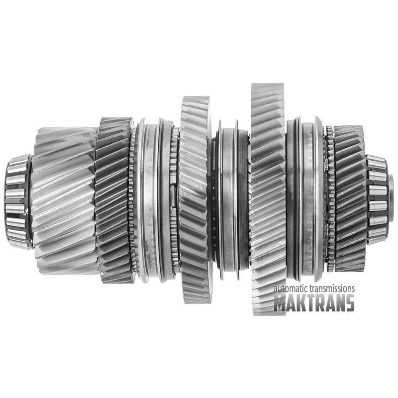 Wał napędowy mechanizmu różnicowego nr 2 724.0 7G-DCT  [41T [90,65mm]  56T [143,70mm]  49T [128,50mm]  43T [103,35mm]  koło zębate mechanizmu różnicowego - 26T [92 mm] A2462606720 A2462601701 A2462604220 A2462603600 A2462608500 A 246 260 67 20 A 246 