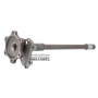 Kołnierz z wałem [lewy] ZF 8HP90A  [całkowita długość wału 520 mm, średnica 33,50 mm, 37 wypustów]