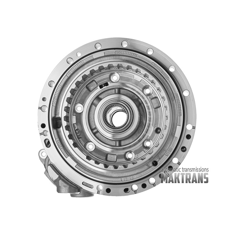 Obudowa pompy oleju ZF 8HP70 8HP70X 11-up 1102410064 [średnica zewnętrzna obudowy piasty 244 mm]  pod tłok pakietu B Brake Clutch  ze sprężyną powrotną, [z zaworem] 