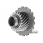 Koło zębate czynne mechanizmu różnicowego F4A51 F5A51 [OD 89.40mm, 21T, bez nacięć]  z kołem zębatym parkowania [OD 140 mm, 18T, grubość koła zębatego 8.70 mm]