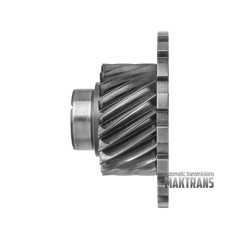 Koło zębate czynne mechanizmu różnicowego F4A51 F5A51 [OD 89.40mm, 21T, bez nacięć]  z kołem zębatym parkowania [OD 140 mm, 18T, grubość koła zębatego 8.70 mm]