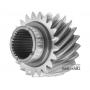Koło zębate czynne mechanizmu różnicowego F4A51 F5A51 [OD 89.40mm, 21T, bez nacięć]  z kołem zębatym parkowania [OD 140 mm, 18T, grubość koła zębatego 8.70 mm]