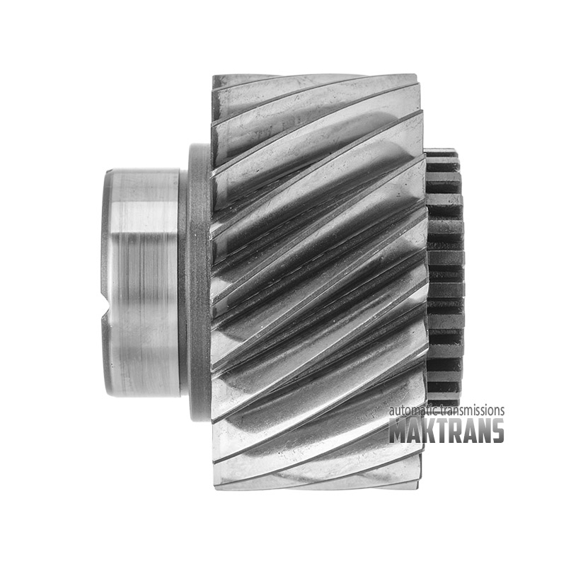 Koło zębate czynne mechanizmu różnicowego F4A51 F5A51 [OD 89.40mm, 21T, bez nacięć]  z kołem zębatym parkowania [OD 140 mm, 18T, grubość koła zębatego 8.70 mm]