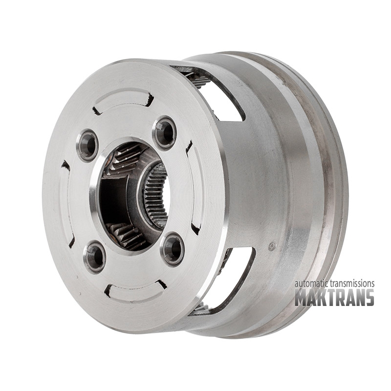 Zestaw elementów wewnętrznych 6T41 [GEN3]  [wał wejściowy (nowa konstrukcja) do piasty pompy z tuleją  Reaction planet 3  Input planet 4  Output planet 4  4-5-6 Clutch 5 tarcz ciernych, zabierak kosza 3-5-R / 4-5-6 Clutch - 3 pierścienie teflonowe]