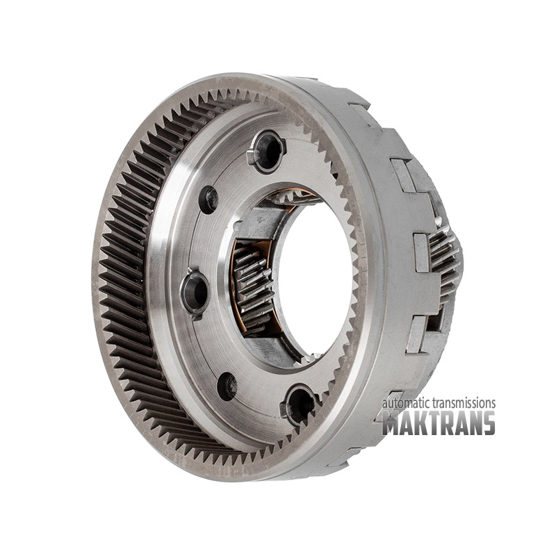 Zestaw elementów wewnętrznych 6T41 [GEN3]  [wał wejściowy (nowa konstrukcja) do piasty pompy z tuleją  Reaction planet 3  Input planet 4  Output planet 4  4-5-6 Clutch 5 tarcz ciernych, zabierak kosza 3-5-R / 4-5-6 Clutch - 3 pierścienie teflonowe]