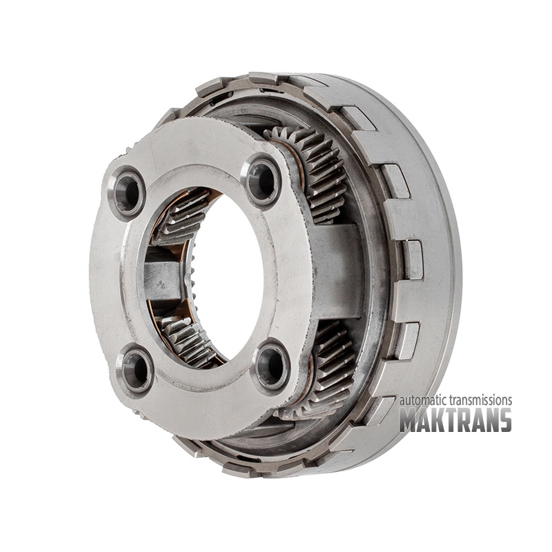 Zestaw elementów wewnętrznych 6T41 [GEN3]  [wał wejściowy (nowa konstrukcja) do piasty pompy z tuleją  Reaction planet 3  Input planet 4  Output planet 4  4-5-6 Clutch 5 tarcz ciernych, zabierak kosza 3-5-R / 4-5-6 Clutch - 3 pierścienie teflonowe]