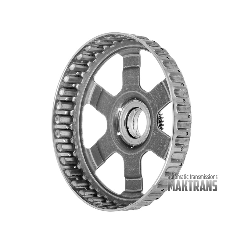 Zestaw elementów wewnętrznych 6T41 [GEN3]  [wał wejściowy (nowa konstrukcja) do piasty pompy z tuleją  Reaction planet 3  Input planet 4  Output planet 4  4-5-6 Clutch 5 tarcz ciernych, zabierak kosza 3-5-R / 4-5-6 Clutch - 3 pierścienie teflonowe]