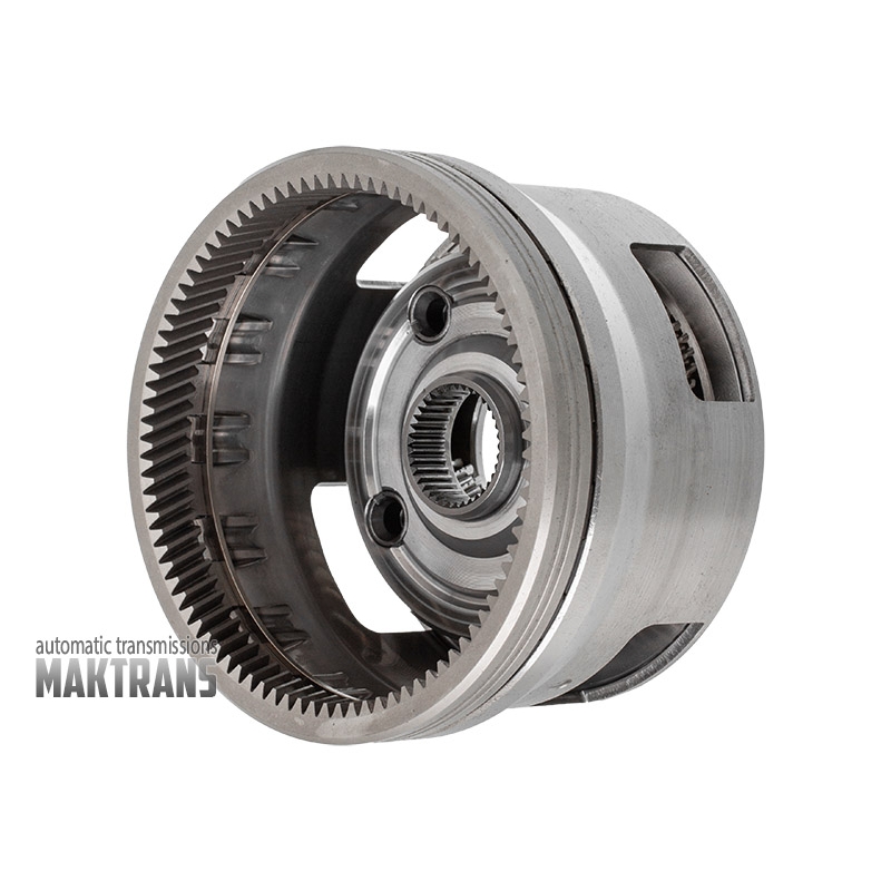 Zestaw elementów wewnetrznych 6T31 [GEN3]  [wał wejściowy (nowa konstrukcja) pod piastę popy z tuleją  Reaction planet 3  Input planet 4  Output planet 4  4-5-6 Clutch 5 tarcz ciernych, piasta kosza 3-5-R / 4-5-6 Clutch - 3 teflonowe pierścienie]