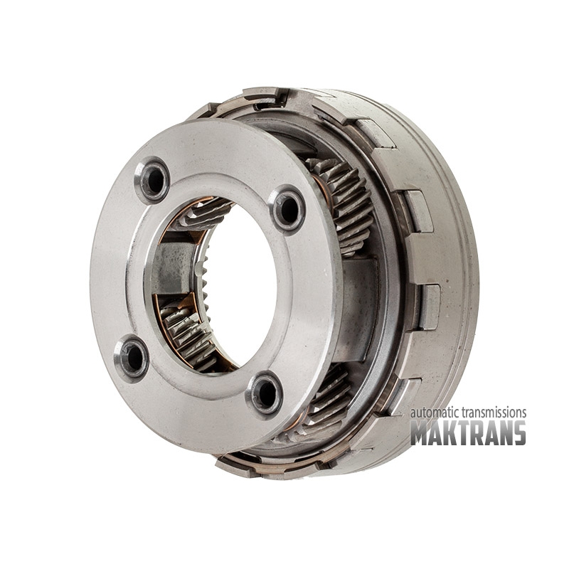 Zestaw elementów wewnetrznych 6T31 [GEN3]  [wał wejściowy (nowa konstrukcja) pod piastę popy z tuleją  Reaction planet 3  Input planet 4  Output planet 4  4-5-6 Clutch 5 tarcz ciernych, piasta kosza 3-5-R / 4-5-6 Clutch - 3 teflonowe pierścienie]
