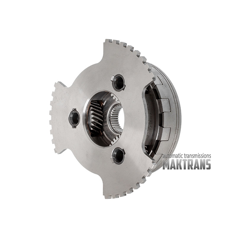 Zestaw elementów wewnetrznych 6T31 [GEN3]  [wał wejściowy (nowa konstrukcja) pod piastę popy z tuleją  Reaction planet 3  Input planet 4  Output planet 4  4-5-6 Clutch 5 tarcz ciernych, piasta kosza 3-5-R / 4-5-6 Clutch - 3 teflonowe pierścienie]