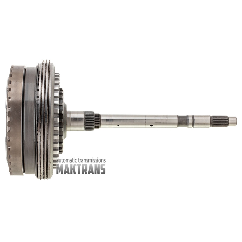 Zestaw elementów wewnetrznych 6T31 [GEN3]  [wał wejściowy (nowa konstrukcja) pod piastę popy z tuleją  Reaction planet 3  Input planet 4  Output planet 4  4-5-6 Clutch 5 tarcz ciernych, piasta kosza 3-5-R / 4-5-6 Clutch - 3 teflonowe pierścienie]