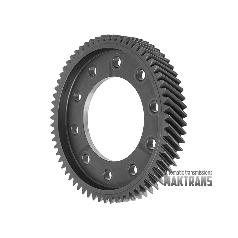 Koło zębate talerzowe mechanizmu różnicowego F4A42 (10 otworów montażowych, 63 zęby, średnica 205,50 mm)