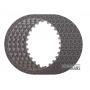 Komplet tarcz ciernych clutch A  ZF 8HP55A, 8HP70, 8HP90 ( 32T, TH 1.6 мм, OD 146 мм )
