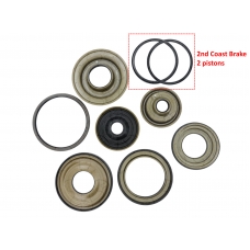 Zestaw tłoków GM 4L40E, 5L40E, 5L50E AWD 1999-2001UP - (w zestawie 9 tłoków), 2. hamulec biegu jałowego, 2 tłoki