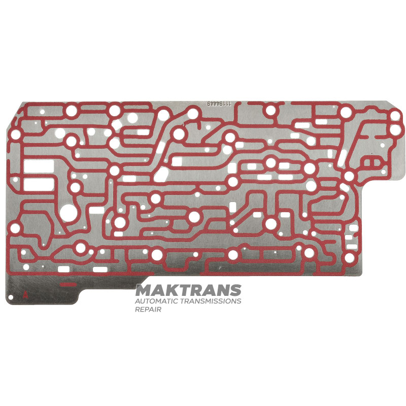 Płyta rozdzielająca korpusu zaworu (aluminium) ZF 9HP48, 948TE — oznaczenie A/B, 1094394238