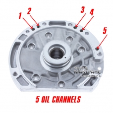 Piasta pompa oleju F4A41 F4A42 96-up — MR593521, MD760348 (typ Mitsubishi, 5 kanałów olejowych na piaście)