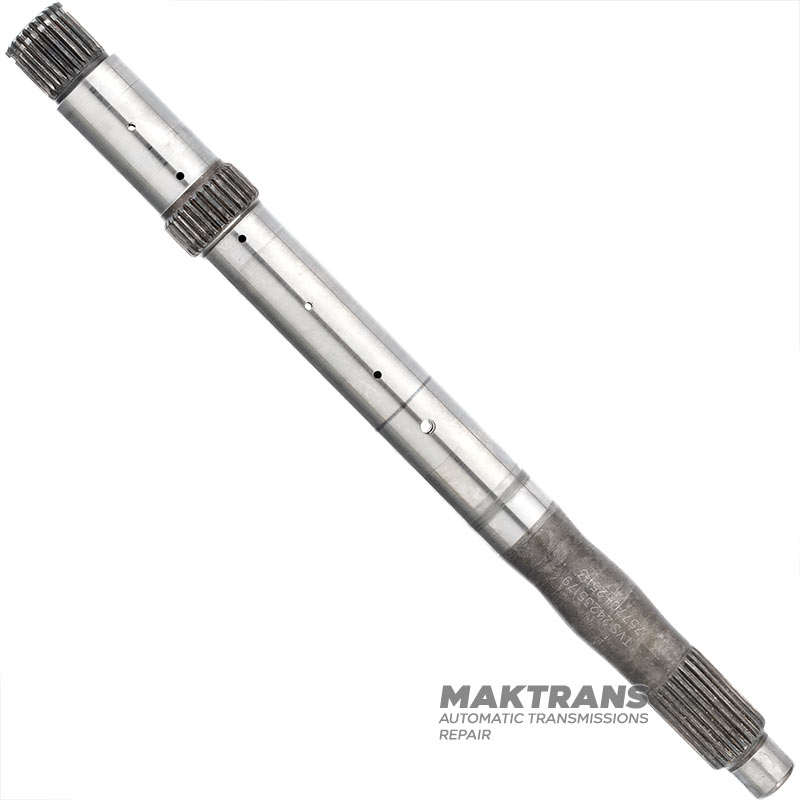Wał wejściowy GM 6T40 - długość całkowita 263 mm, 24274549, 24235179, 24242389