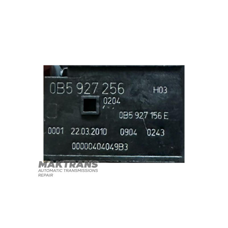 Jednostka sterująca elektroniczna TCU VAG DSG DL501 0B5 — 0B5927256, 0B5927156E, H03