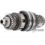 Wał napędu mechanizmu różnicowego automatycznej skrzyni biegów  DQ250 02E DSG 6 z kołami zębatymi 24 zęby (D 73 mm) 23 zęby (D 64.25 mm) 22 zęby (D 86.05mm) i 18 zębów (D 69.85 mm) 