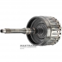 Wał wejściowy z koszem sprzęgłowym E Clutch ZF 6HP26 ZF 6HP28 (całkowita wysokość wału 308 mm, średnica wału u podstawy 30 mm, 7 tarcz ciernych)