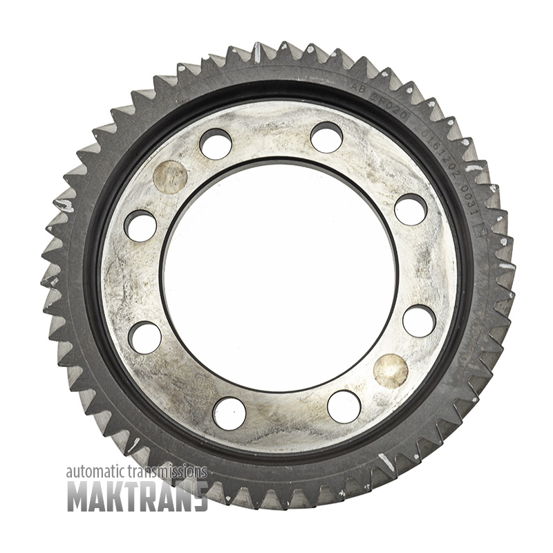 Mechanizm różnicowy walcowy HYUNDAI KIA A6GF1 458322F020 (53T, OD183mm, 33.20mm, 8 otworów montażowych)