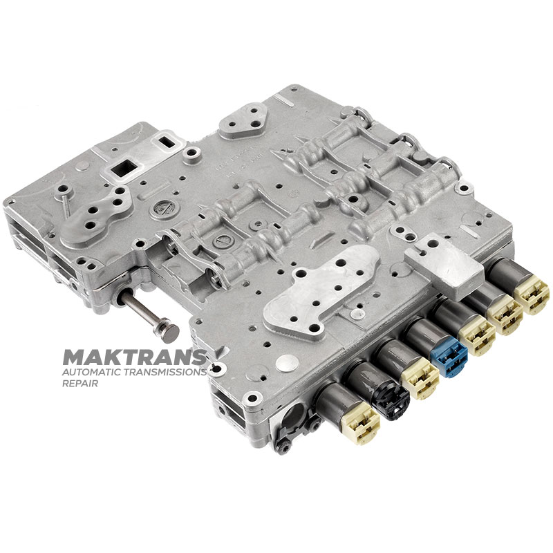 Sterownik hydrauliczny regenerowany 6HP19A 6HP26A GEN1 M-shift [1068427182 1068427181, płyta separująca A052] z elektrozaworami [5 żółty / 1 niebieski / 1 czarny 1068298045]