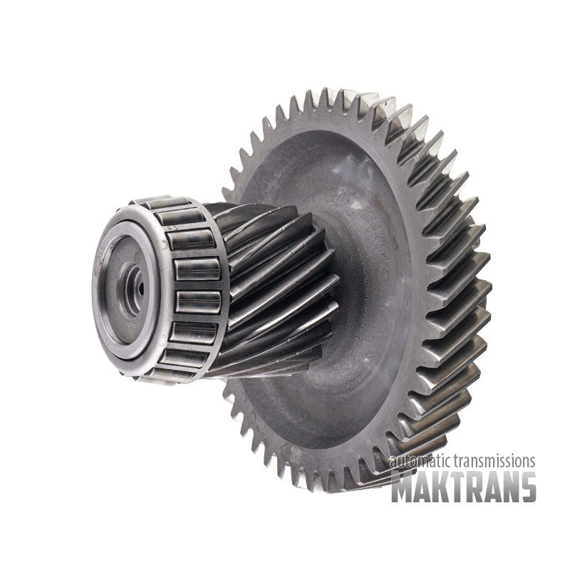Przekładnia główna mechanizmu różnicowego [19 \ 74] TOYOTA U760E U760F  [koło zębate śrubowa mechanizmu różnicowego 74 zęby [Ø 210,60 mm], wał pośredni 19 [Ø 59,10 mm] \ 46 zębów [Ø 141,95 mm]