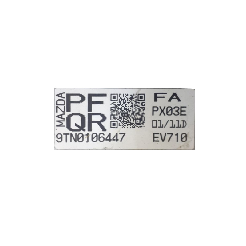 Sterownik hydrauliczny [nie regenerowany] MAZDA FW6AEL GW6AEL  oznaczenie na skrzyni PFQR EV710