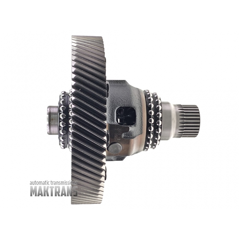 Mechanizm różnicowy [4WD] z wieńcem zębatym DQ381 0GC 0GC409155  75T [Ø225,95 mm], 30 wypustów skrzynię rozdzielczą, 37 wypustów pod półoś