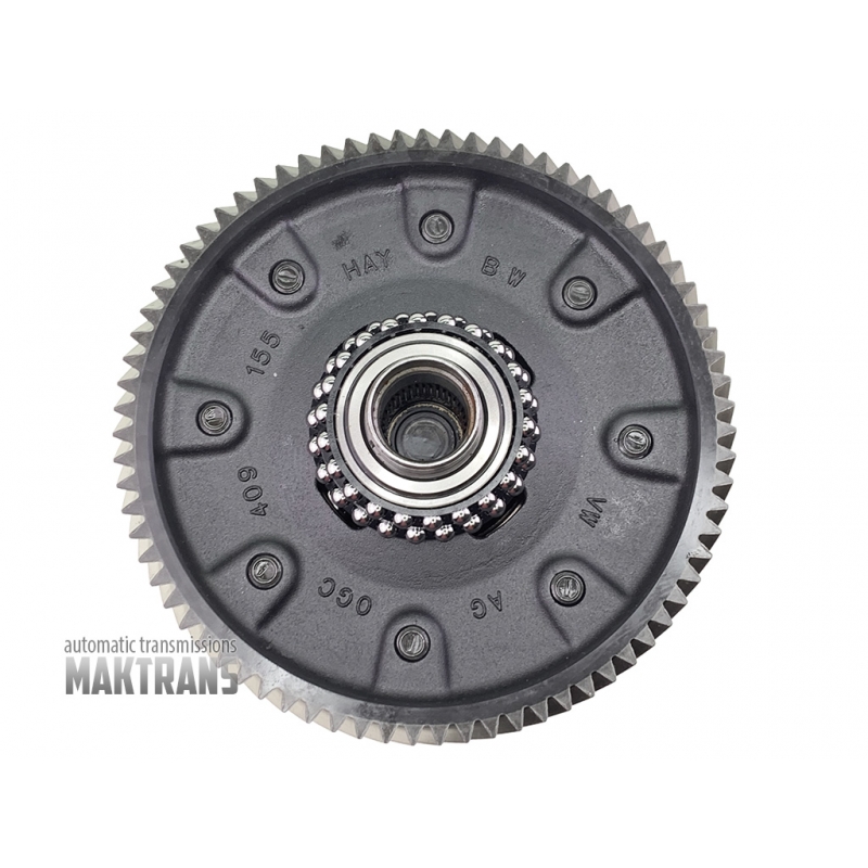 Mechanizm różnicowy [4WD] z wieńcem zębatym DQ381 0GC 0GC409155  75T [Ø225,95 mm], 30 wypustów skrzynię rozdzielczą, 37 wypustów pod półoś