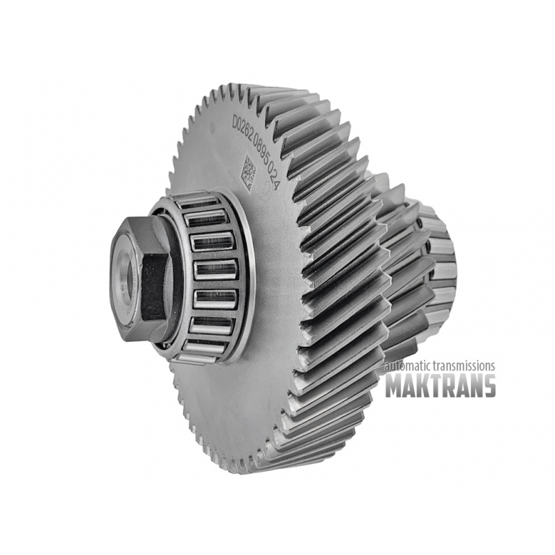 Wał pośredni mechanizmu różnicowego GM CVT VT40  CVT250  21 ząb (Ø 73.85 mm) 53 zęby (Ø 125.35 mm)