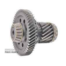 Wał pośredni mechanizmu różnicowego Hyundai / KIA A6MF2 [GEN2]  457223F811 [wysokość całkowita 144 mm , koło napędowe 18T (3N) średn. zewn Ø 70,80 mm , koło napędzane 51T (2N) średn zewn Ø 140,50 mm]