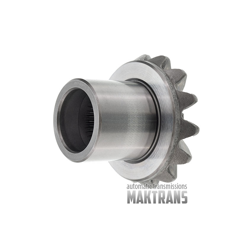 Koło zębate półosi mechanizmu różnicowego [prawe] DQ381 0GC  WHT 007 857 WHT007857 [Całkowita wysokość 58 mm, 14 zębów, 37 wypustów]
