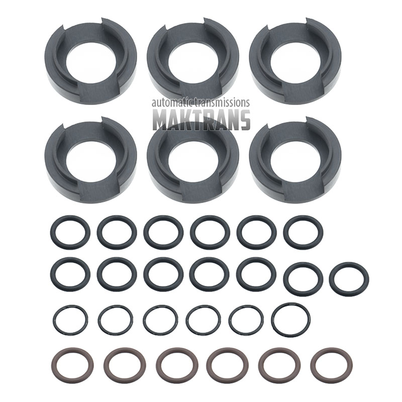 Komplet gumowych pierścieni i uszczelek do elektrozaworów R4A51, R5A51, V4A51, V5A51