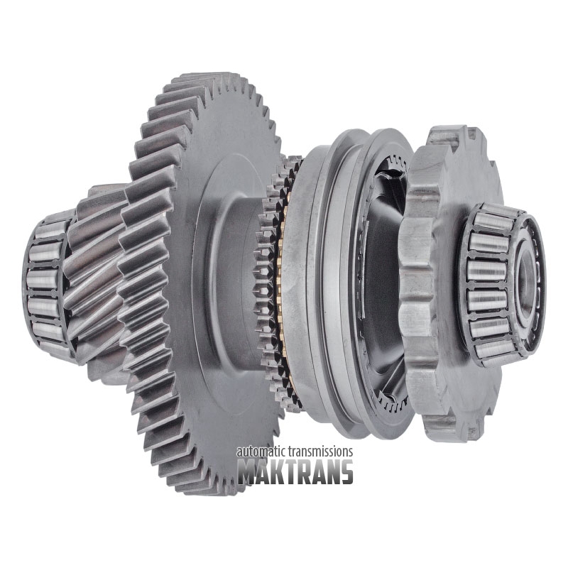Wał napędowy mechanizmu różnicowego nr 3 VAG DQ200 0AM / 16T (Ř 56,30mm), 53T (Ř 123,10mm), 12T (Ř 90,20mm)