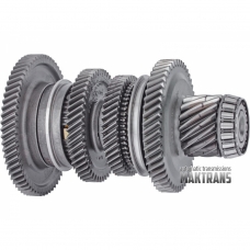 Wał napędowy mechanizmu różnicowego nr 1 VAG DQ200 0AM GEN1 [MLE] 15T (Ř 54mm), 48T (Ř 120mm), 42T (Ř 87mm), 47T (Ř 102,50mm), 63T (Ř 134,70mm)