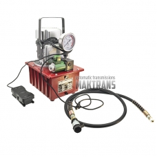 Elektrohydrauliczna pompa olejowa sterowana pedałem  220V/50HZ / 700W / 70Mpa / pojemność zbiornika oleju 7L