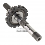 Wał wyjściowy FORD 4R100  [całkowita długość wału 363 mm, 31 wypust,  zewn.Ø 34.40 mm / 25 wypusty, zewn.Ø 32.70 mm / 34 wypusty, zewn.Ø 36.80 mm]