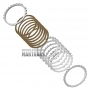 Zestaw tarcz ciernych i przekładek stalowych Brake No.4 TOYOTA AC60E  3568971010 356840K010 356940K010 [całkowita grubość zestawu 32,50 mm]