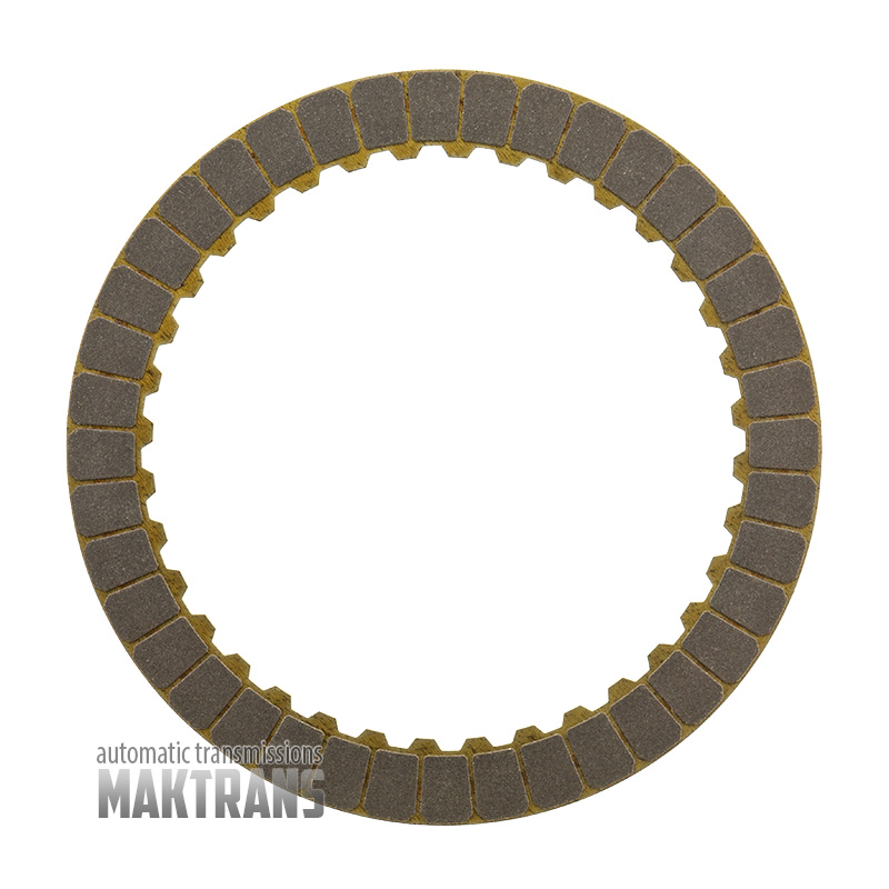 Zestaw tarcz ciernych i przekładek stalowych Brake No.1 TOYOTA AC60E  356810K010 356910K010 [całkowita grubość zestawu 22.40 mm, zewn.Ø tarczy ciernej 161 mm]